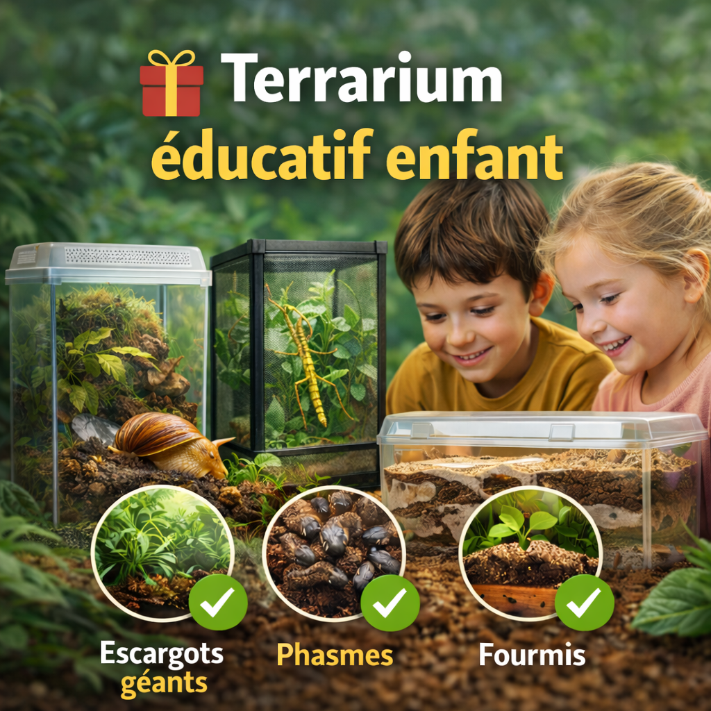 🎁Terrarium éducatif enfant