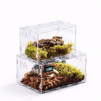 Terrarium pour escargots – Acrylique clair respirant
