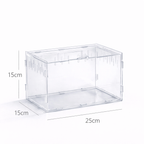 Terrarium pour escargots – Acrylique clair respirant