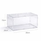 Terrarium pour escargots – Acrylique clair respirant