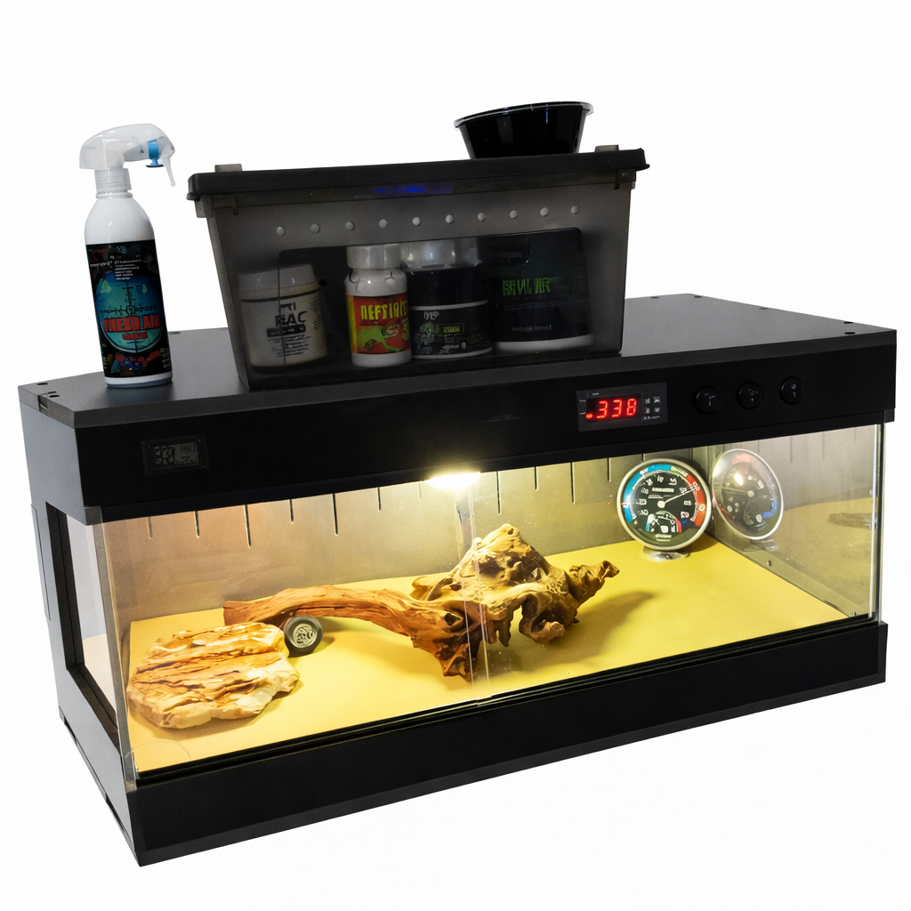 Terrarium pour grenouilles – PVC tropical tempéré