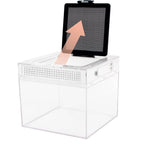 Terrarium pour gecko à crête – Plastic vertical clair