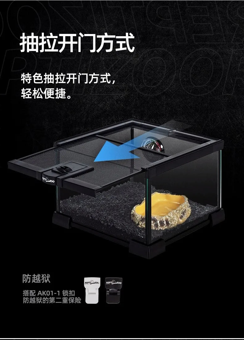 Terrarium pour escargots – Verre humide