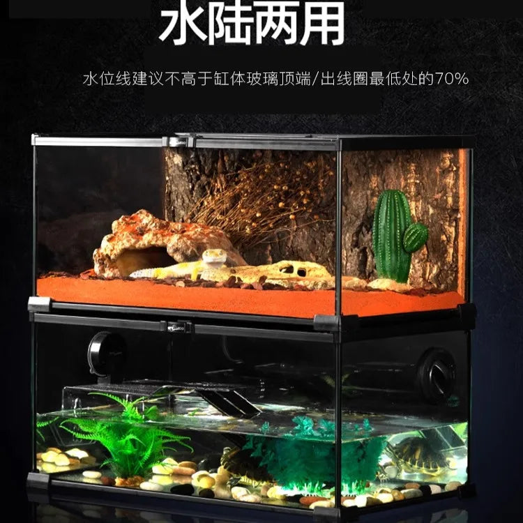 Terrarium pour escargots – Verre humide