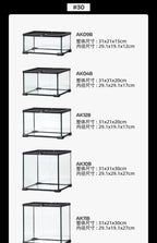 Terrarium pour escargots – Verre humide