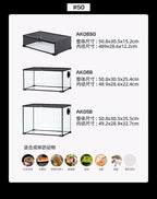 Terrarium pour escargots – Verre humide