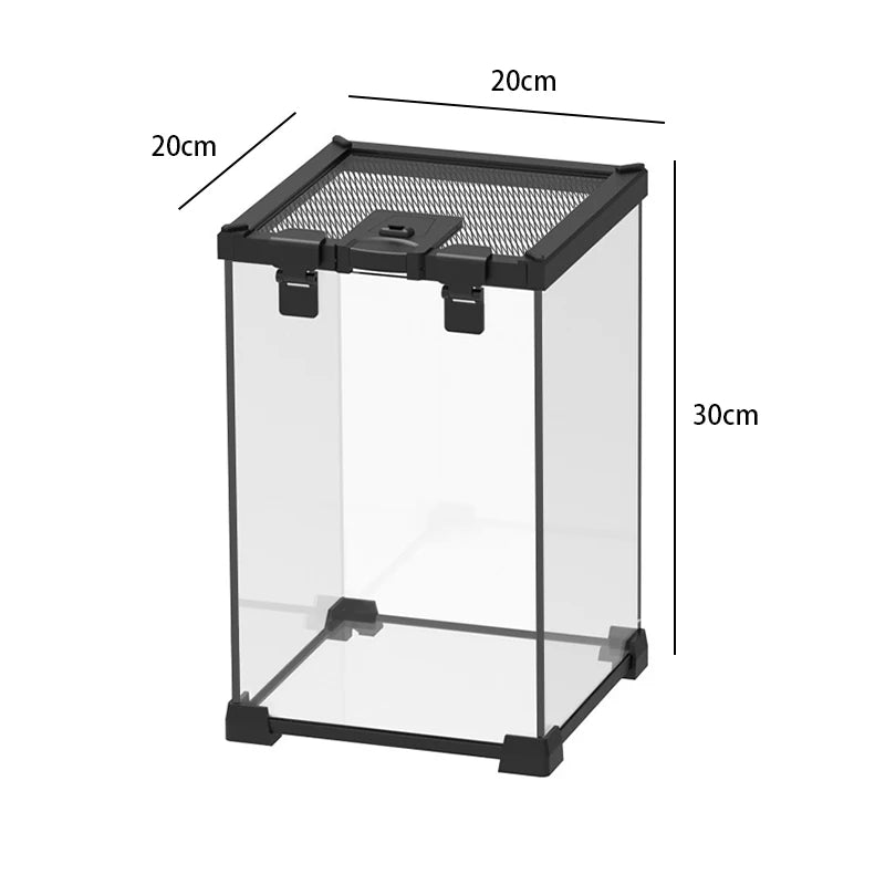 Terrarium pour tortues – Verre compact pratique